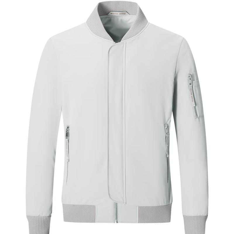 

Septwolves Men s Quilted Baseball Collar Jacket XXL