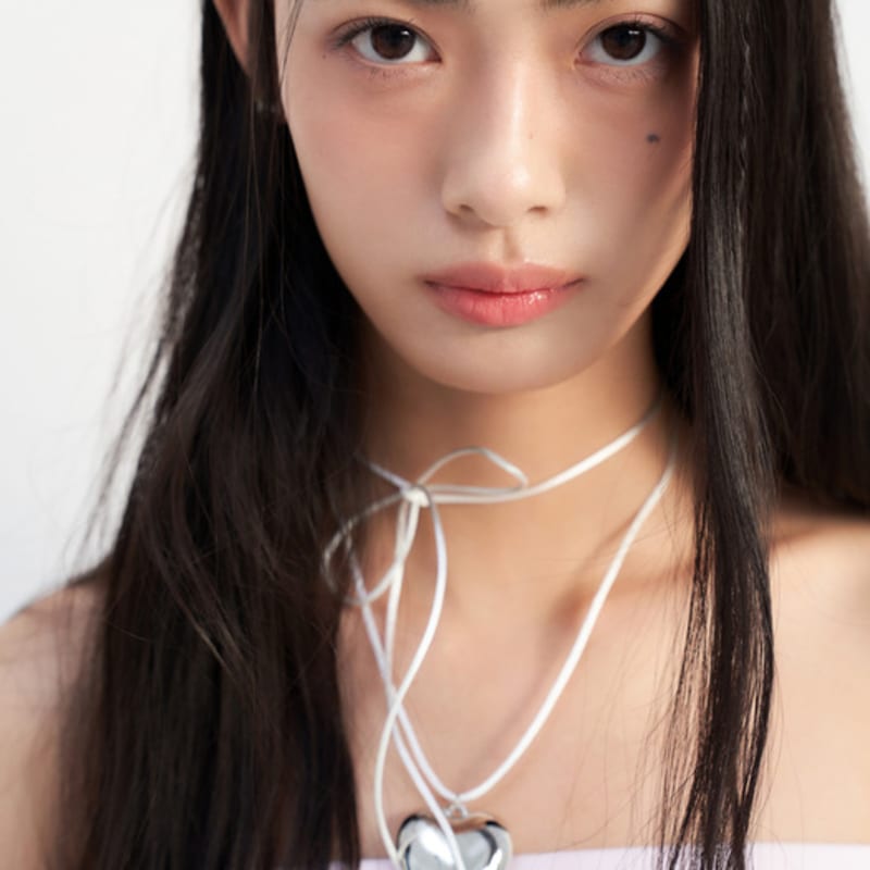 FANTASTIC PLANET Heart String Necklace (4colors)