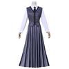 Wednesday Addams Cosplay Costume Uniform Halloween Carnival Party Christmas Play Role Clothes Clothing