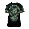 Sommer 3D-bedrucktes Mexikanisches Aztekisches T-Shirt Für Männer Lässig Street-Persönlichkeit Kurzarm Retro Rundhals Locker T-Shirts Top T-Shirts