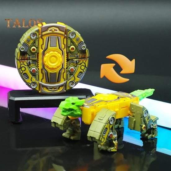 Transforming Dinosaur Fidget Spinner Toy Stress Anxiety Relief Kids Teens Adults Deformation Dino Spinning Toy Fingertip Gyroscope