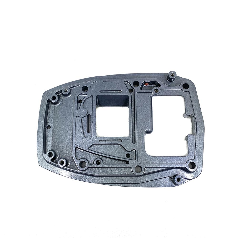 6B4-41137-00 Auspuffleitblech, für Yamaha 2-Takt Außenbordmotoren, Modelle 15D und 9.9PS bis 5B, Kompatibel mit 15B CA