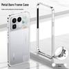Crossing Exclusive: Metal Frame Phone Case with Seahorse Buckle for Realme Neo8, Features Heat-Dissipating Super Running Design