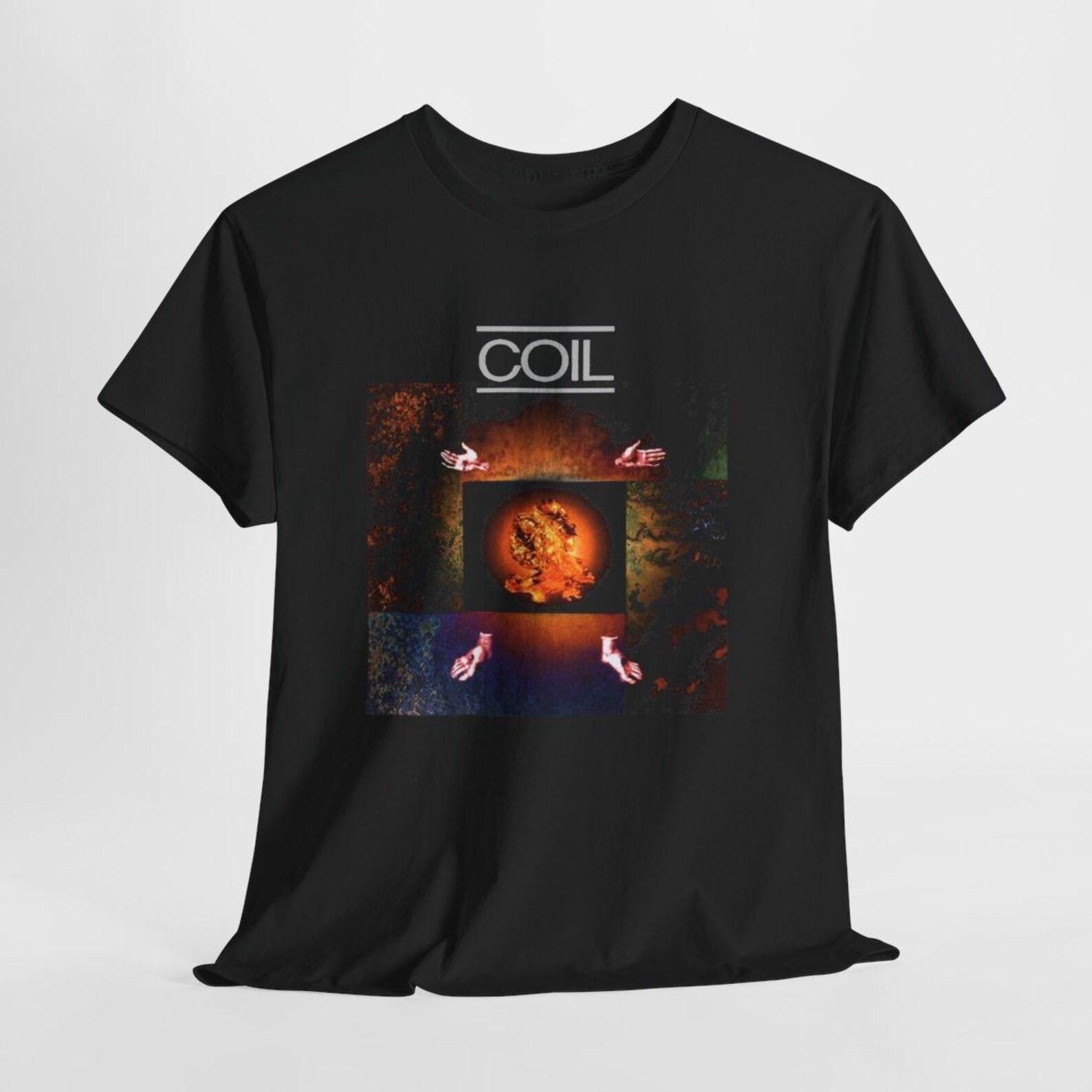 Coil Band T-Shirt 100% Cotton Graphic Tee S