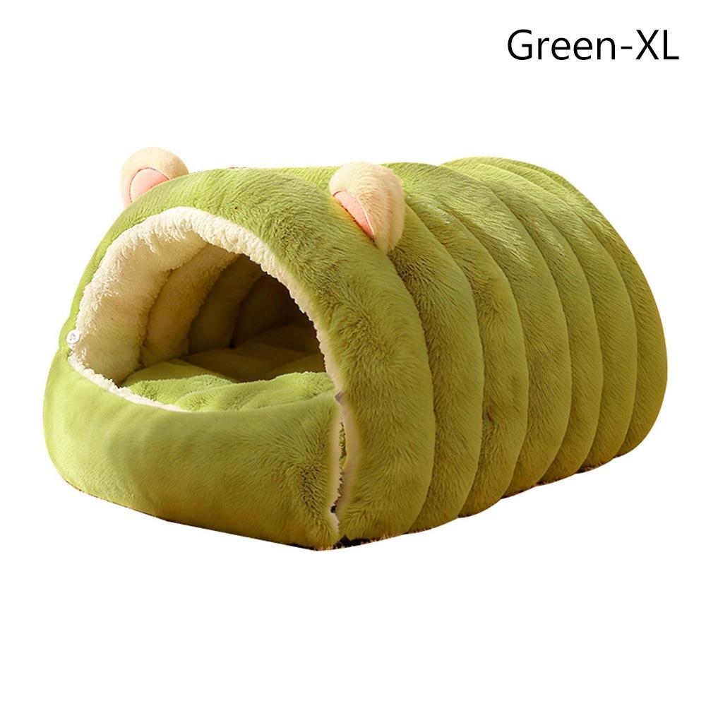 Comfortable Pet Snuggle Sack Puppy Nest Closed Cat Sleeping Bag Sleeping Bag Nest for Winter