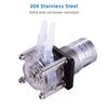 GROTHEN DC 12V Peristaltic Pump with Silicone Tubing High  Water Liquid Pump Dosing Vacuum Pump Self Priming Anti