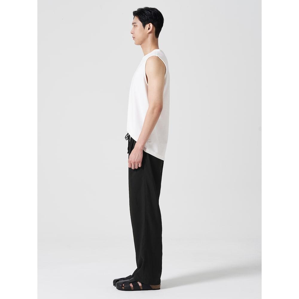 8SECONDS Lecture Wide Banding Slacks Black (424721Ly75)