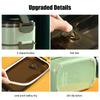 3 Compartments Lunch Storage Container Double Layer Food Container  For Camping