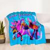 K-pop Demon Hunters Blanket Durable Comfort Suitable for Seaside Office Chair Chair All-Season Use Playful Design