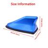 16cm Universal Carbon Fiber Look Car Roof Top Mount Shark Fin Aerial Antenna Toppers Auto Radio AM FM Antenna Signal Amplifier