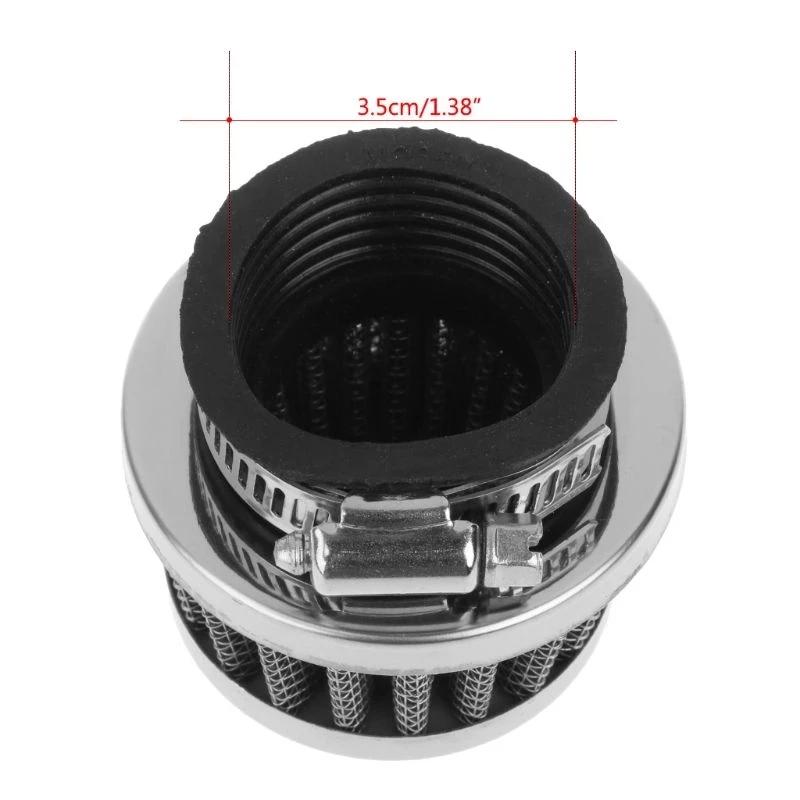 1 Pc 35mm Air Filter Motorcycle Scooter Pit Bike Air Cleaner Intake Filter For Moto