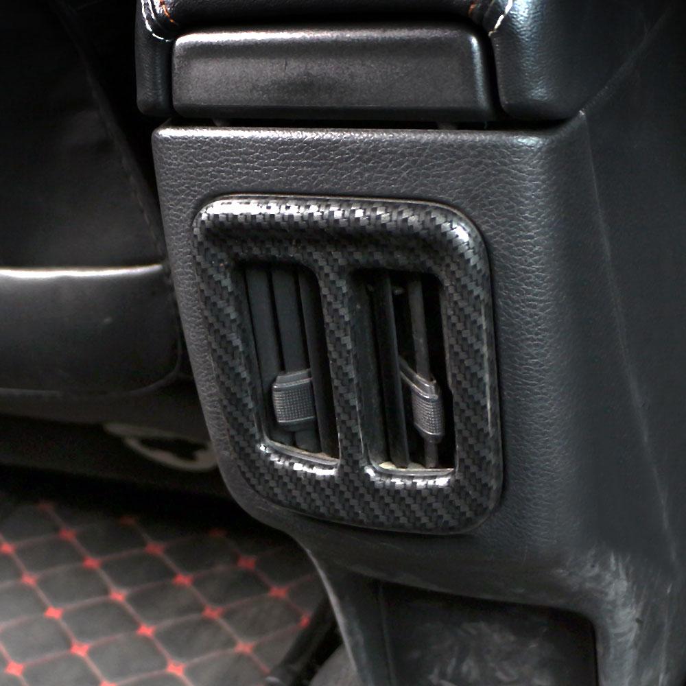 Car Rear AC Vent Cover Trim for Jeep Compass 2017 2018 2019 Air Conditioning Outlet Decoration Stciker Interior Accessories