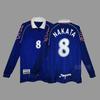 Retro Long Sleeve Football Jersey - Beckham Zidane Messi Ronaldo Classic Soccer Shirt
