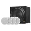 HiVi JX6*4+Sub10G Embedded Ceiling Speaker System (CN Version)