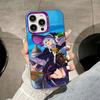 Wandering Witch Elaina Purple Translucent Mobile Phone Case for iPhone 17 16 15 14 13 12 11 X XR XS Air Pro Max Plus Cover