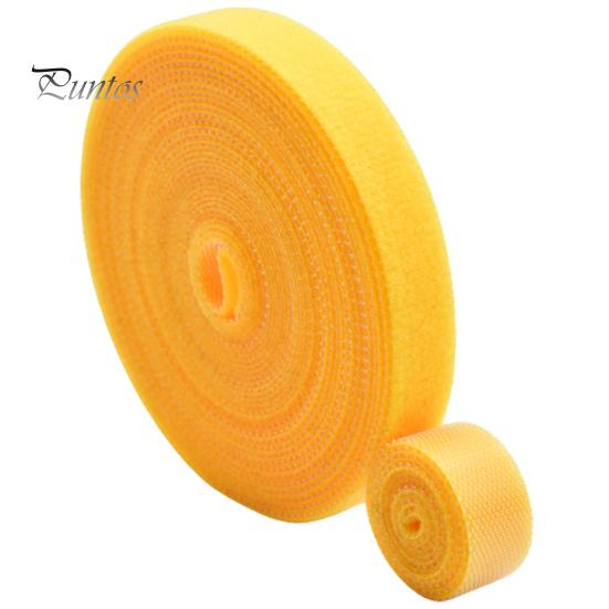 

1 рулон связок для растений, двусторонняя водонепроницаемая лента для поддержки вьющихся растений, многоразовые устойчивые к атмосферным воздействиям ремни для фиксации растений для цветов, виноградных лоз, помидоров 12 mm жёлтый