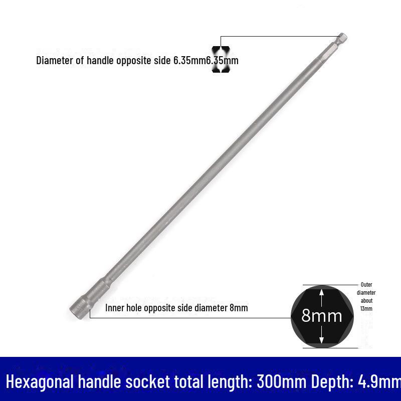 Dane Tools Magnetischer Inbusschlüssel und selbstschneidender Schraubendreher-Bohrersatz