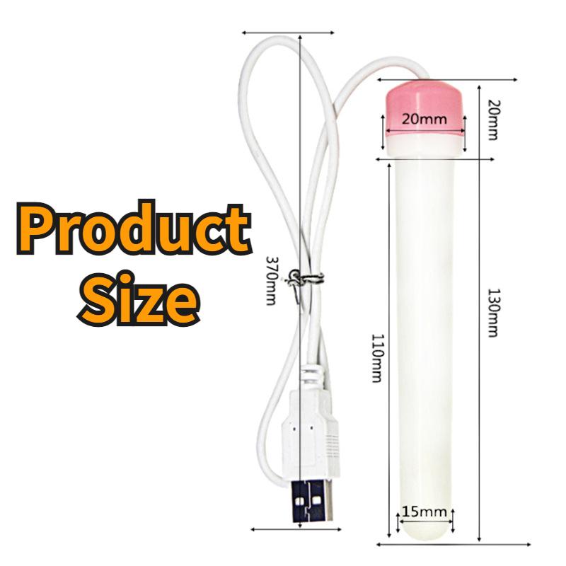 USB Charging Heating Rods Adult Sex Products Accessories for Men Women Masturbators Sex Heating Dolls Aircraft Cup Warmer Stick