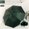 Sun Umbrella Female Foldable Rain Dual-Use Ins Wind Pure Color Minimalist Automatic Sun Protection UV Protection Sun Umbrella