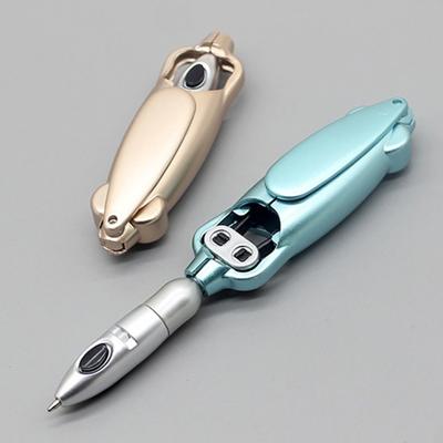 Kugelschreiber Frog Kicking Action Marker Pen Glattes Schreiben Schreibwarenstift für Studenten Teenager Bürogebrauch