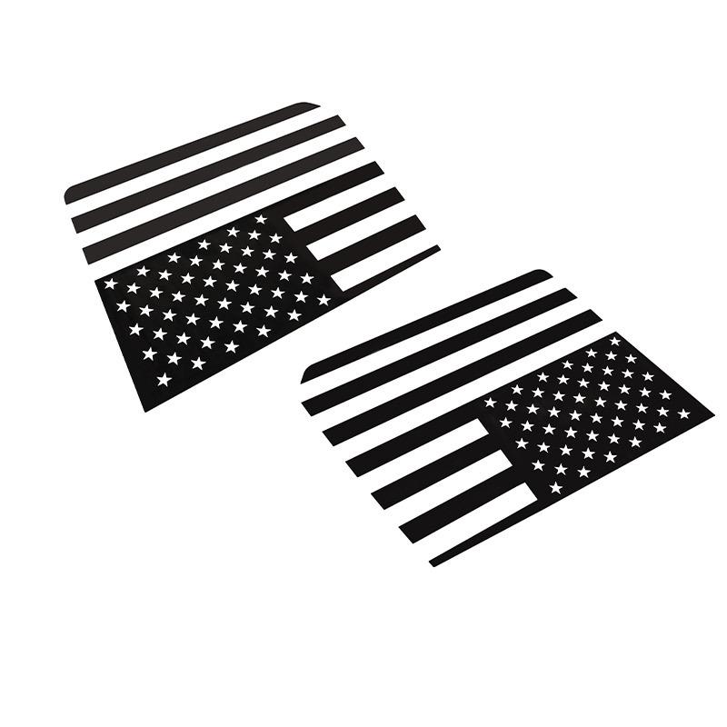 For Land Rover Discovery 3 LR3 For Discovery 4 LR4 2004-2016 Car Exterior Rear Side Window Glass Sticker Car Accessories