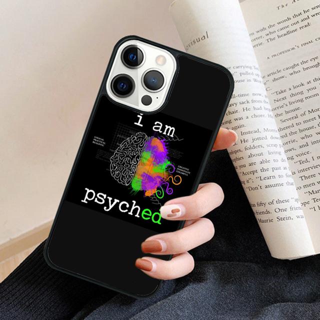 

Awesome Psychologist Profession Psychology Phone Case Cover for iPhone 17 Air 16 15 14 13 11 12 Pro Max Plus iPhone 13
