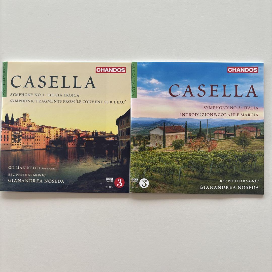 

[USED] Casella Symphony No. 1, No. 3, etc. Noseda