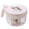 Sealed 4 Grids Seasoning Box Moisture-proof Seasoning Jar Convenient Salt Organizer  for Home
