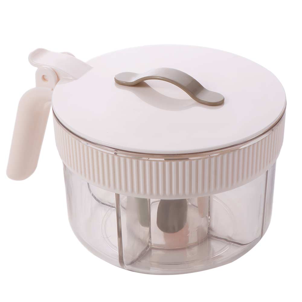 Sealed 4 Grids Seasoning Box Moisture-proof Seasoning Jar Convenient Salt Organizer  for Home