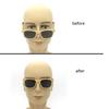 10 Pairs Adhesive Eye Glasses Nose Pads D Shape Stick On Anti-Slip Soft Silicone Adhesive Nose Pads Glasses Nose Pad Kit