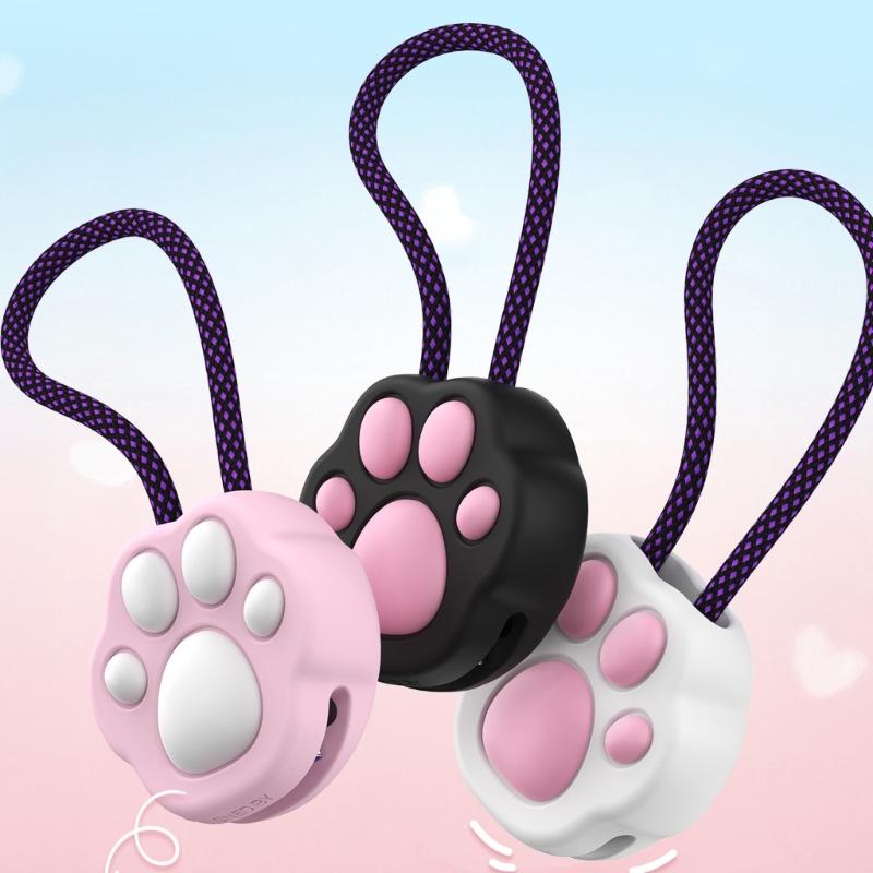 Magnetic Cats Paws Charging Cable Organizers Includes Charging Cable for Fast Charging and Secure Cable Management