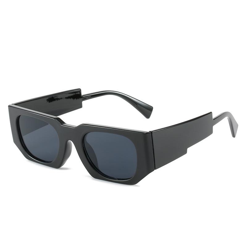 Street Retro Couple Personality Trend Sunglasses, Hip Hop Square Sunglasses