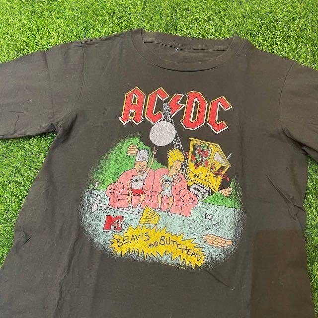 Beavis and Butthead ACDC Vintage 96s T-SHIRT S-234XL Black Shirt A001 Unisex T-Shirt M