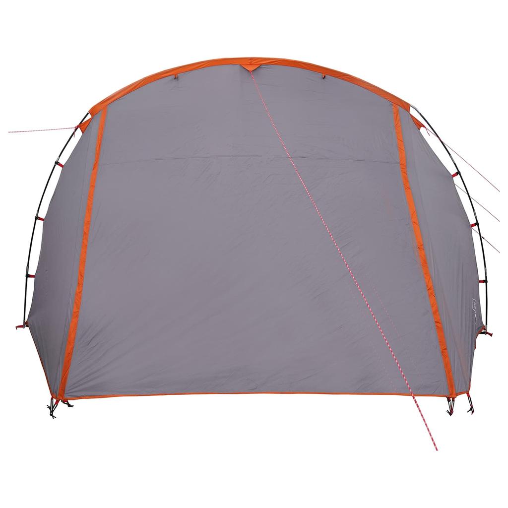 Tunnel Tent Gray and Orange 675 x 392 x 210 cm