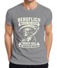 Always Wanted To Do Something With People Grim Reaper Humor Gothic Retr Unisexs Tshirt