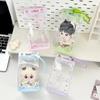 Cute Bow Bag Pendant Accessories Cute Fashion Transparent Pvc Doll Storage Bag Student Backpack Pendant Girls Gifts