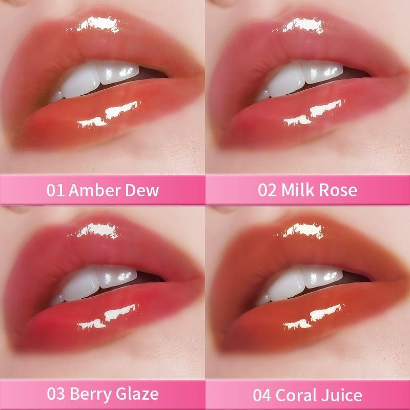 SOWIN - Glass Glow Lasting Lip Gloss - 4 Colors
