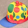 Cappello da Mago Cappello da Clown Arcobaleno Divertente Cappello a Cilindro da Clown per Natale Halloween Cosplay Festa Oggetti di Scena Costume da Clown Regali
