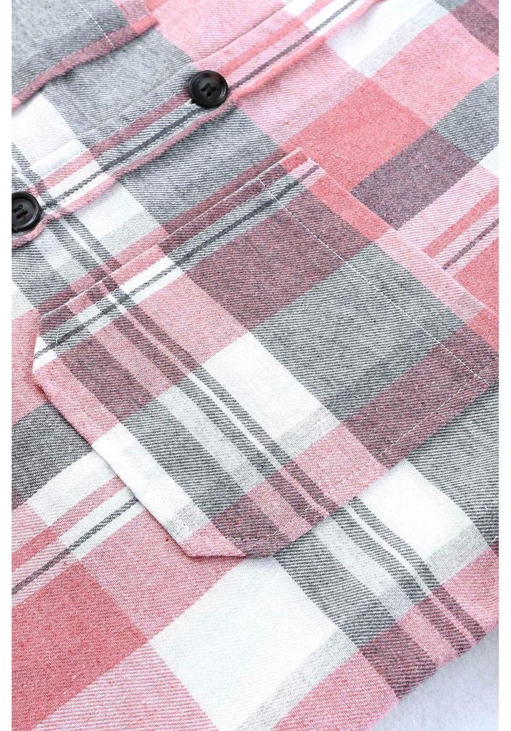 Plaid Long Sleeve Women's Shirt - 2025 European & American Fashion, Loose & Versatile Top