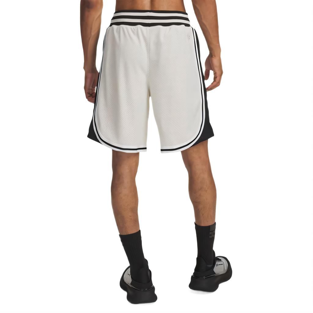 Under Armour Courtside Mid-Rise Loose Breathable Quick-Dry Color-Block Sports Shorts Men shorts 6004087-110