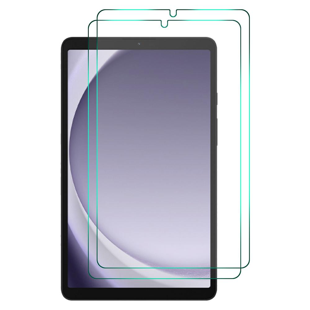 

ENKAY HAT PRINCE 2Pcs For Samsung Galaxy Tab A9 Tablet Screen Film Ultra Thin 0.33mm 9H 2.5D High Aluminium-silicon Glass Screen Protector Type A