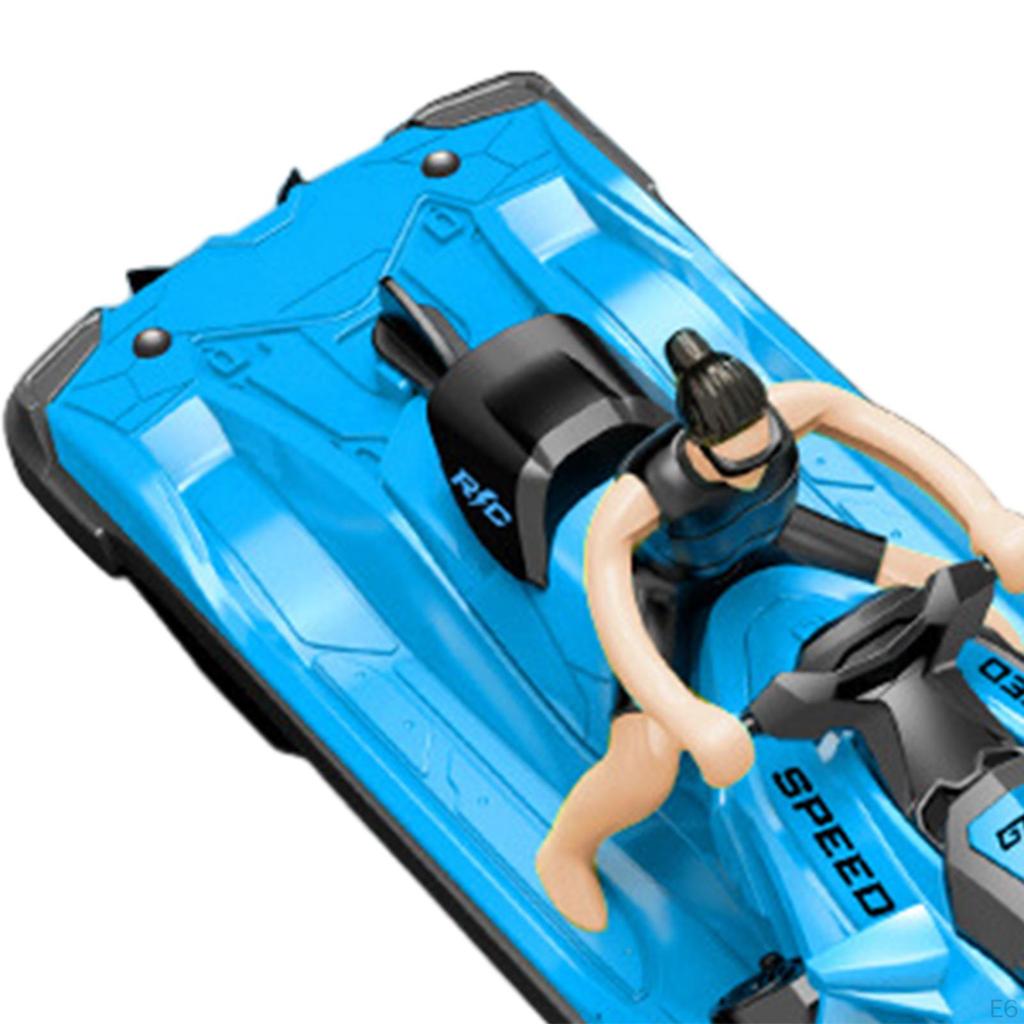 RC Motorboat Speed Boat Water Toy 2.4G Simulation Waterproof Electric Motor Kid for
