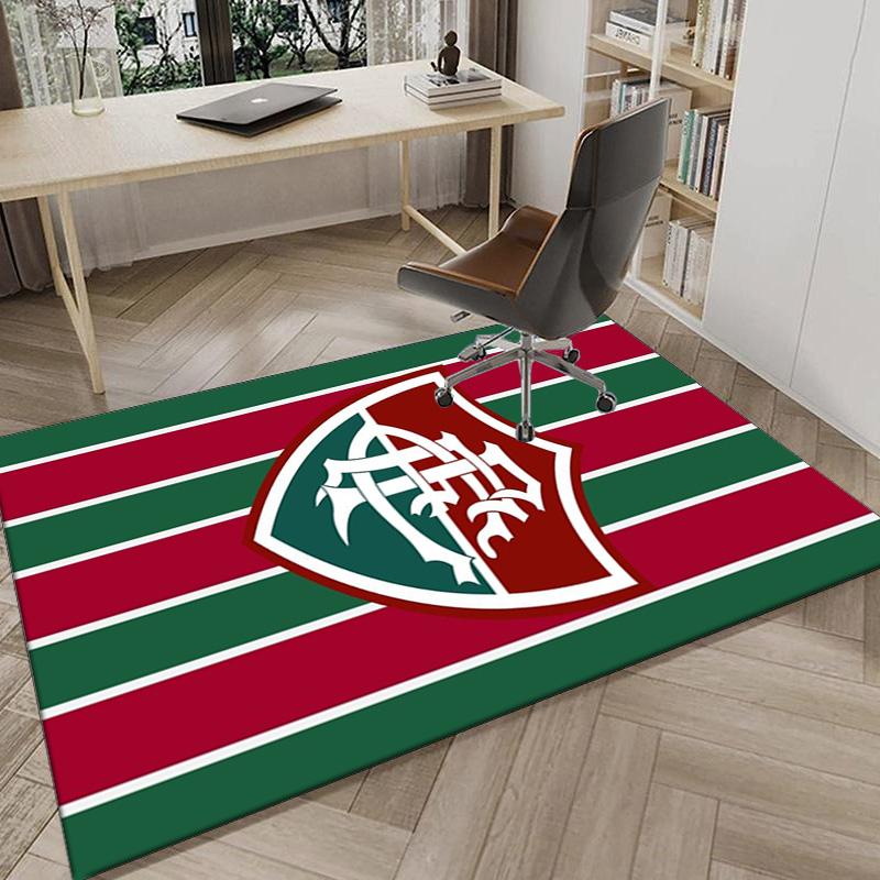 Flumi-nense Football Club Printed Area Rug for Office, Chair Rug, Decorative Carpet Floor Mat, Large Size Fan Gifts Christmas Gifts