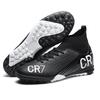 High-Cut Football Cleats Men Women Training On Artificial Turf Lightweight TPR Sole Soccer Shoes