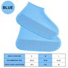 Waterproof Shoe Covers Silicone Anti-Slip Rain Boots Unisex Sneakers Protector For Outdoor Rainy Day Reusable Rain Shoe Cover