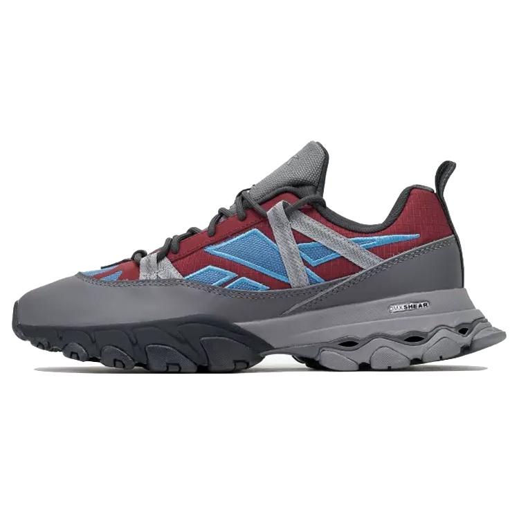 Reebok DMX Trail Shadow Cloud Grey Burgundy Steel Blue Men s IE2154 EU 36.5