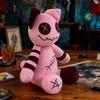 Zombie Cat Plush Toys Funny Sitting Cat Doll Soft Home Decoration Ornaments Skin-friendly Companion Doll Gifts For Friends
