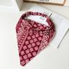 Blumen-Dreieck-Bandana Stirnband Damen Vintage-Stil Haaraccessoires für Sommerurlaub Strand Haarschmuck