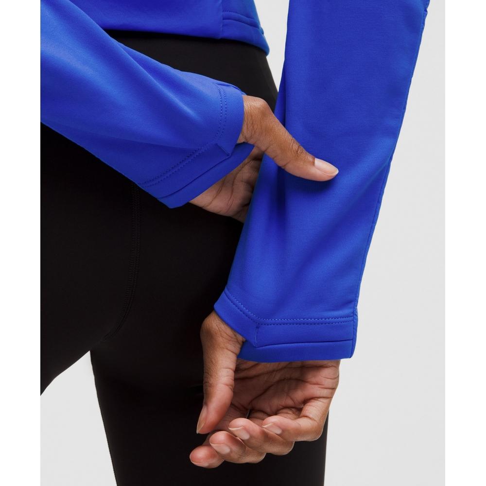 Lululemon Push Your Pace Jacket Pipe Dream Blue