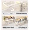 Mesh Bathroom Storage Rack Universal Kitchen Storage Rack Faucet Storage Shelf  Bathroom Sink